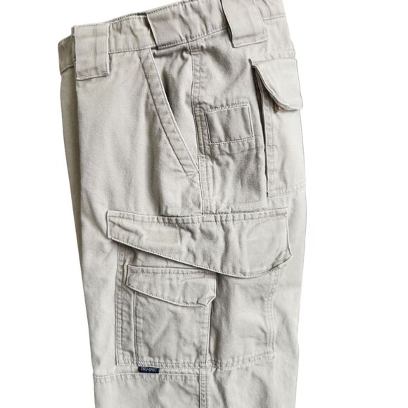 True Spec Tactical Pants-Womens-8-Tan-Adjustable Waist-Knee Detail-Durable-Gorp - Picture 13 of 15